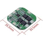 4s 20A Bms 14.8V 18650 Lityum Lipo Pil Şarj Koruma Modülü