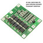 4S 40A Standart Versiyon 18650 Bms Lityum Pil Şarj Koruma Devresi