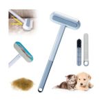 4’ü 1 Arada Kedi Köpek Tüy Toplama Fırçası 1’li Set – Cam, Koltuk, Halı ve Kumaş Yüzeyler Için Çok Yüzeyli Temizlik Aparatı – Evcil Hayvan Tüy Temizleyici Ergonomik Fırça