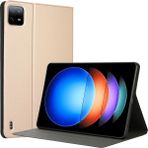 4u Sky Xiaomi Pad 6s Pro 12.4 Anti Drop Pu Deri Çevirin Tablet Kılıfı (Yurt Dışından) - Altın