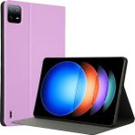 4u Sky Xiaomi Pad 6s Pro 12.4 Anti Drop Pu Deri Çevirin Tablet Kılıfı (Yurt Dışından) - Mor