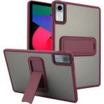 4U Sky Xiaomi Redmi Pad Se Kılıf Için Kickstand Tpu+Pc Skin-Touch Tablet Kapak-Şarap Kırmızısı (Yurt Dışından) - Tablet Kılıfları