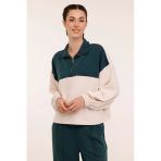 4W Wl Cadyna 16Kt02 4Pr Kadın Yeşil Sweatshirt - L101894097