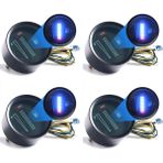4x 24V 2 Inç 52MM Evrensel Araba Motosiklet Yakıt Seviyesi Ölçer Göstergesi LED Işık Ekran Yakıt Deposu Göstergesi Tekne Kamyon Rv (Yurt Dışından) - Aydınlatma ürünleri