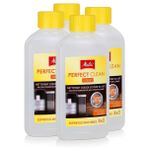 4x Melitta 202034 Perfect Clean Espresso Makineleri Süt Sistemi Temizleyici 250 ml
