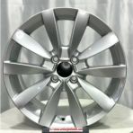 4X100 16 6.5 Et35 Ch67.1 16271 Full Silver Lugano Jant