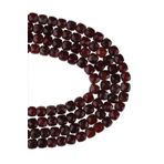 4X4 MM Küp Kesim Lal Garnet Taşı Dizi - DZ3900