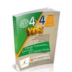4x4 YDS Cümle Tamamlama Çeviri ve Eş Anlamlı Cümle 1. Kitap-Pelikan Yayınları