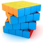 4X4X4 Stili Moyu Meilong 2x2 3x3 4x4 5*5*5 6x6 7x7 8x8 9x9 Megaminx Sihirli Küpler Hız Bulmaca Küpleri Oyuncaklar Hediye Cubo-Magico (Yurt Dışından) - Renkli