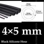 4X5MM Tarzı 1 Milyon 1~6mm Siyah Silikon Boru Esnek Akvaryum Hava Pompası Yumuşak Kauçuk Hortum Isıya Dayanıklı Yüksek Basınçlı Havalandırma Borusu (Yurt Dışından) - Sıhhi Tesisat Araçları