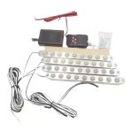 4X9 Ledli Panjur İcin Ici Cakar Lamba Sari Sari - Beyaz Beyaz 12V/Lapa182-4