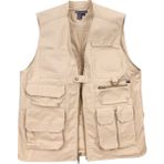 5.11 Taclıte Tdu Yelek Krem Renkli Erkek Taktik Kullanım İçin Polyester/Pamuk Ripstop Kumaş - Bej