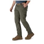 5.11 Tactical Erkek Simge Kargo Pantolonu, Keten Tac Streç, Guessted, Teflon Kaplama, Stil 74521, Yeşil, 34X34