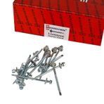 5.5 x 90 MM Meridyen Matkap Uçlu Trapez Çatı Vidası 200 Adet