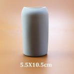 5.5X10.5 Q-Greyb Silikon Koruyucu Bardak Kapağı Düz Silindir Termos Bardak Kaymaz Cam Su Biberon Anti Haşlanma ve Isı Yalıtımı (Yurt Dışından) - Renkli - Water Bottle