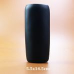 5.5X14.5 Q-Blackt Silikon Koruyucu Bardak Kapağı Düz Silindir Termos Bardak Kaymaz Cam Su Biberon Anti Haşlanma ve Isı Yalıtımı (Yurt Dışından) - Renkli - Water Bottle