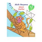5-6 Yaş Akıllı Boyama Sihirli Harfler - Uçanbalık Yayınları