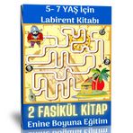 5-7 Yaş İçin Labirent Kitap Seti (2 Fasikül Kitap)
