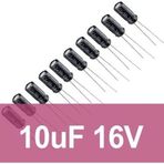 5 adet 10 uF 16V Kondansatör