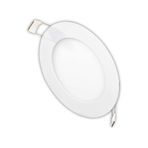 5 Adet 12W 6500K Beyaz Isik Smd Yuvarlak Slim Led Panel Kdl401