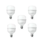 5 Adet 20 Watt, Yüksek Işık, 1800 Lümen Beyaz Işık Torch Ampul, E27 Duy Çok Kaliteli LED Ampul - 20 - 30 W