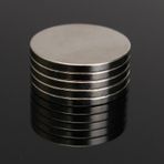 5 Adet 20Mm X 2Mm Yuvarlak Güçlü Neodyum Mıknatıs