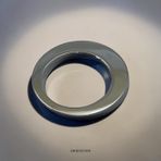 5 ADET 32 Halka Krom Dolap Kulpu – 32 mm İki Vida Arası Ağır Metal Dekoratif Halka Kulp