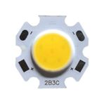 5 Adet 3w Cob Power Led Çip Ray Spot Ledi 3 Watt 9-12v Beyaz Renk