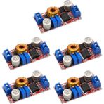 5 Adet 5A Dc Dc cc Cv Lityum Pil Şarj Kartı LED Güç Dönüştürücü 5-32V 0.8-30V Lityum Şarj Modülü XL4015 (Yurt Dışından)