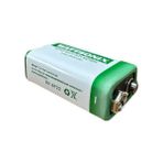 5 Adet 9 Volt Pil - 9V Oyuncak Araba Drone Kumanda Pili -9VOLT Çift Başlı Kare Pil