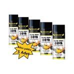 5 Adet Altın Yaldız Sprey Boya 400 Ml.