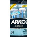 5 Adet Arko Men Banyo Tıraş Bıçağı 5 Li