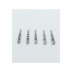 5 Adet Ayyıldız Desenli Metal Tesbih Imamesi THADAYYILDIZDESENLIIMAME001