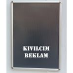 5 Adet B2 50X70CM Alüminyum Rondo Çerçeve