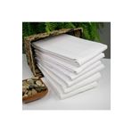 5 Adet Beyaz Çift Kişilik %100 Pamuk Otel Nevresim Yorgan Kılıfı 200×220 Cm 63 Tel Dokuma