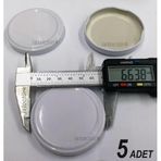 5 adet Cam Konserve Büyük Boy 102mm Kavanoz Kapağı 10cm Kavanoz