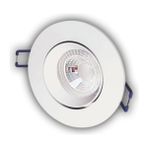 5 Adet Cata Ct 5256 Safir Beyaz Kasa 8W Sıva Altı LED Spot Gün Işığı 3200K
