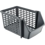 5 Adet Çok Amaçlı Katlı Geçmeli Organizer, Pratik Dolap Içi Lavabo Altı Evye-Tezgah Üstü Buzdolabı Mutfak Banyo Çamaşır Makinesi Ev Düzenleyici Plastik Sepet (5 Adet - Antrasit) - 41 Delft Blue