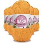 5 Adet Cotton Lüks Yelek Tunik Kazak Bluz Hırka Ipi Yünü Koyu Sarı 97553