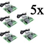 5 Adet Dijital Termostat 12V Akvaryum Kuluçka Buzdolabı THR205-5 - Ahşap