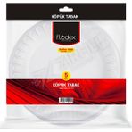 5 Adet Flodex Köpük Tabak Büyük 20 cm 5'li