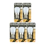 (5 Adet) Heka 2W (14W) 3000K (Sarı Işık) E14 Duylu (İnce Duy) Dim Edilebilir Soft Led Mini Ampul