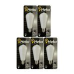 (5 Adet) Heka 6W (46W) 3000K (Sarı Işık) E27 Duylu Soft Led St64 Filament Ampul