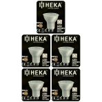 (5 Adet) Heka 6W (50W) 3000K (Sarı Işık) Gu10 Duylu Dim Edilebilir Led Spot Ampul
