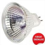 (5 Adet) Horoz 50 Watt Çanak Ampul Seti - Mr16 Duy - 220V Şebeke Elektriği İle Çalışır Vitrin