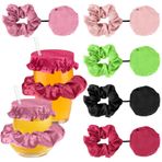 5 adet içecek örtüsü, şapka, saç lastiği, Scrunchie tekrar kullanılabilir içecek örtüsü, başak önleyici, içeceklerin önlenmesi, içecek barı, dışarı çıkma, KO damla koruma, bileklik, çılgın aksesuarlar