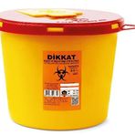5 Adet Kesici Ve Delici Tıbbi Enfekte Atık Kutusu 3.5 Lt.