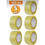 5 Adet Koli Bandı 45MM * 100METRE Kaliteli Koli Bandı