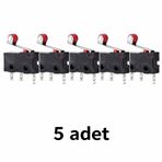 5 Adet Makaralı Micro Switch Anahtar 5A 5A 250V Rulo Makara Koll