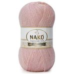 5 Adet Nako Angora Lüks Simli El Örgü İpi (11251se)
